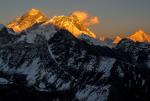Everest, Lhotse Shar and Makalu from Gokyo Ri