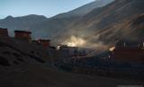 Shey gompa in the morning